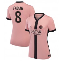 Camiseta Paris Saint-Germain Fabian Ruiz #8 Tercera Equipación Replica 2024-25 para mujer mangas cortas